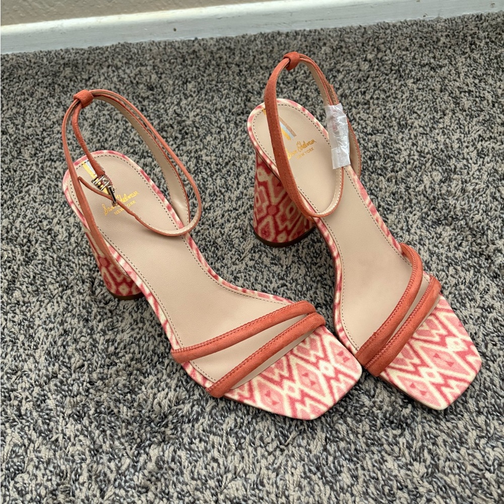 Stylish Pink Patterned Women's Sandals